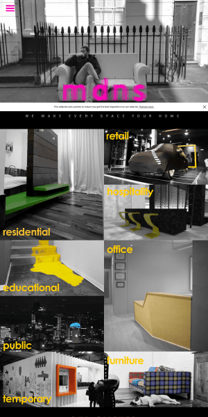 Anteprima del sito per l’architettura
